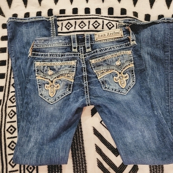 Rock Revival Denim - ✶ Sz 26 Rock Revival Yui Bootcut Jean EUC